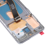 OLED LCD Screen For Samsung Galaxy S20 SM-G980 Digitizer Full Assembly with Frame (Grey)