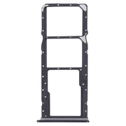 For Samsung Galaxy A04 Core SM-A042F Original SIM Card Tray + SIM Card Tray + Micro SD card tray(Black)