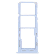 For Samsung Galaxy A23 5G SM-A236B Original SIM Card Tray + SIM Card Tray + Micro SD card tray (Blue)
