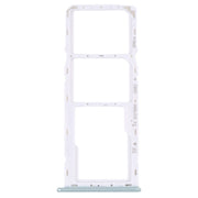 For Samsung Galaxy M42 5G SM-A436B Original SIM Card Tray + SIM Card Tray + Micro SD card tray (Green)