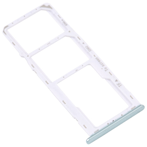 For Samsung Galaxy M42 5G SM-A436B Original SIM Card Tray + SIM Card Tray + Micro SD card tray (Green)