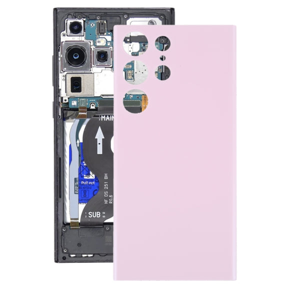 For Samsung Galaxy S23 Ultra 5G SM-S918B OEM Battery Back Cover(Pink)