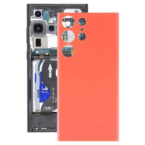 For Samsung Galaxy S23 Ultra 5G SM-S918B OEM Battery Back Cover(Red)
