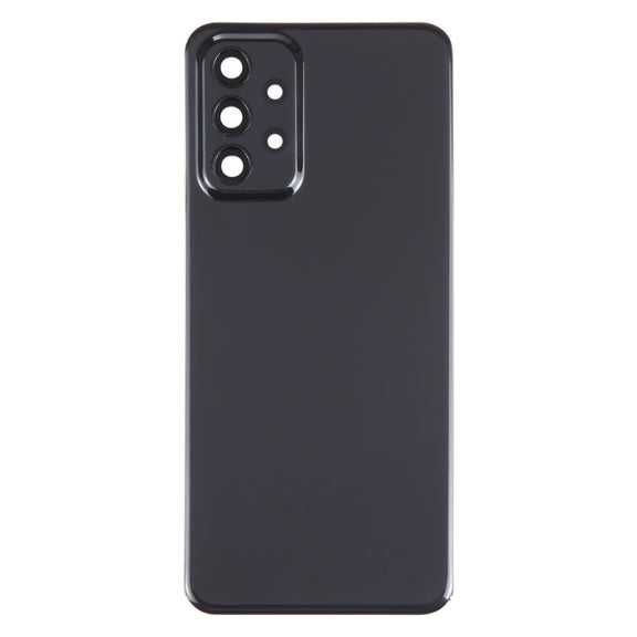 For Samsung Galaxy A23 5G SM-A236A Original Battery Back Cover with Camera Lens Cover(Black)