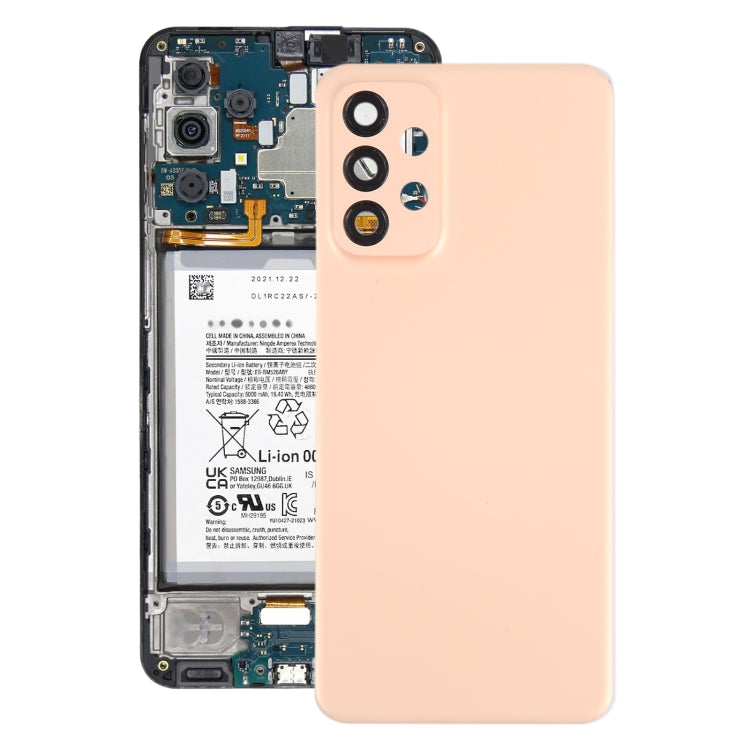 For Samsung Galaxy A23 5G SM-A236A Original Battery Back Cover with Camera Lens Cover(Pink) - free shipping - PMc TechLife - Order now!