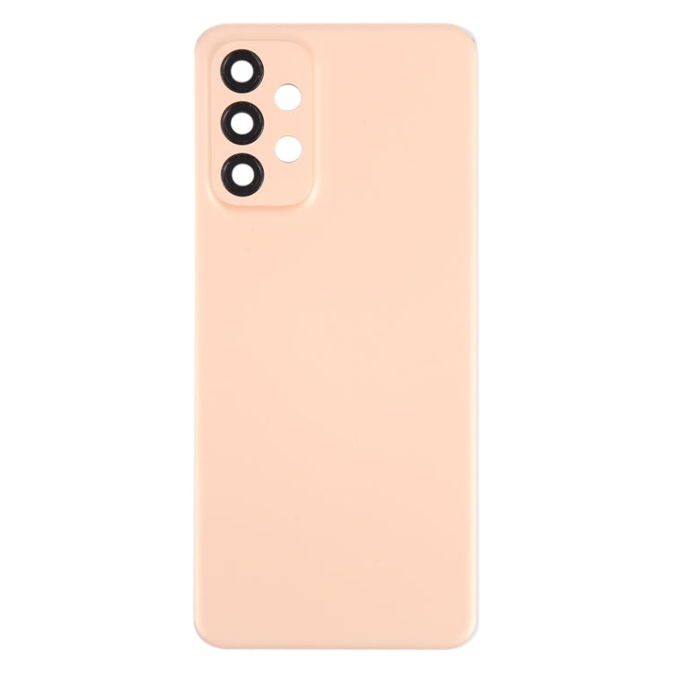 For Samsung Galaxy A23 5G SM-A236A Original Battery Back Cover with Camera Lens Cover(Pink)