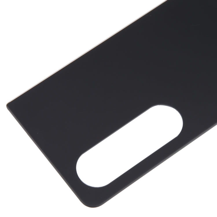 For Samsung Galaxy Z Fold4 SM-F936B Battery Back Cover with Camera Lens Cover(Black)