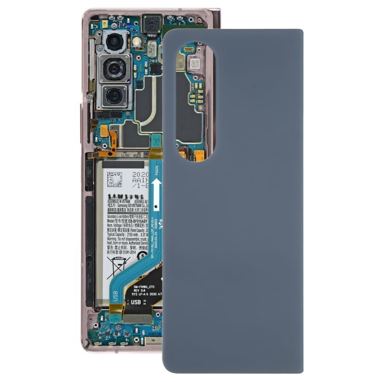 For Samsung Galaxy Z Fold4 SM-F936B Battery Back Cover with Camera Lens Cover(Green) - free shipping - PMc TechLife - Order now!