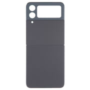 For Samsung Galaxy Z Flip4 SM-F721B Battery Back Cover with Camera Lens Cover(Black)
