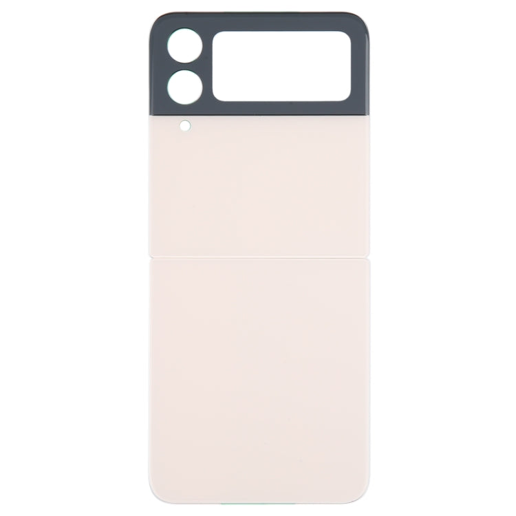 For Samsung Galaxy Z Flip4 SM-F721B Battery Back Cover with Camera Lens Cover(Gold) - free shipping - PMc TechLife - Order now!