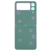 For Samsung Galaxy Z Flip4 SM-F721B Battery Back Cover with Camera Lens Cover(Gold)