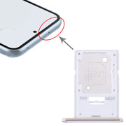 For Samsung Galaxy A54 SM-A546 Original SIM Card Tray + Micro SD Card Tray (Gold)