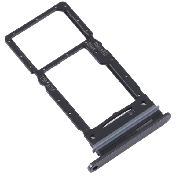 For Samsung Galaxy A34 SM-A346 Original SIM Card Tray + SIM / Micro SD Card Tray (Black)