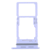 For Samsung Galaxy A34 SM-A346 Original SIM Card Tray + SIM / Micro SD Card Tray (Purple)