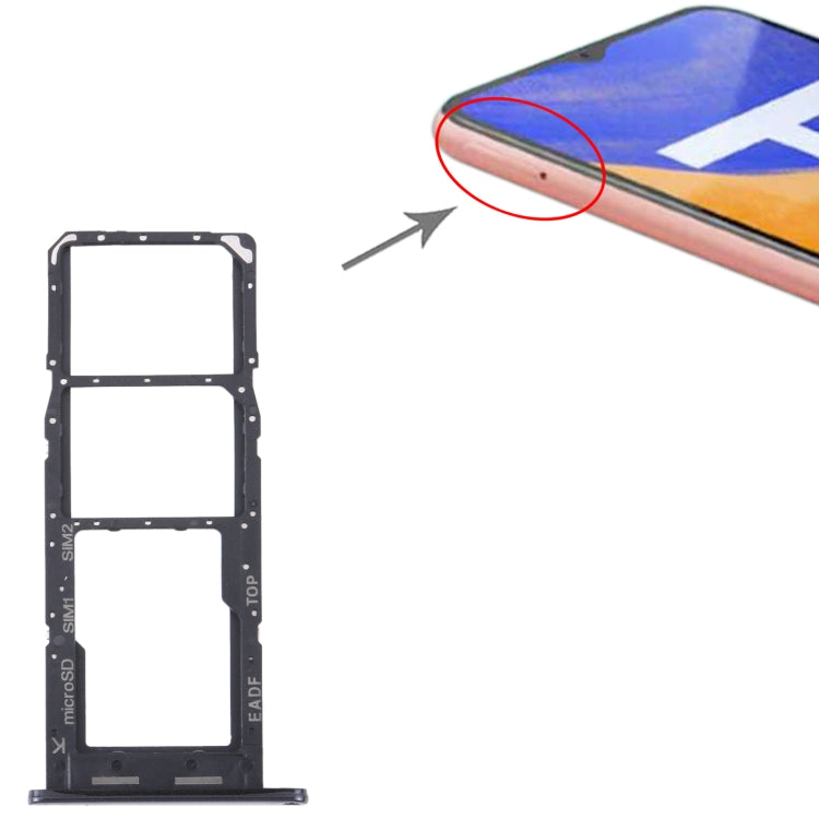For Samsung Galaxy F14 5G Original SIM Card Tray + SIM Card Tray + Micro SD Card Tray (Black) - free shipping - PMC TechLife - Order now!