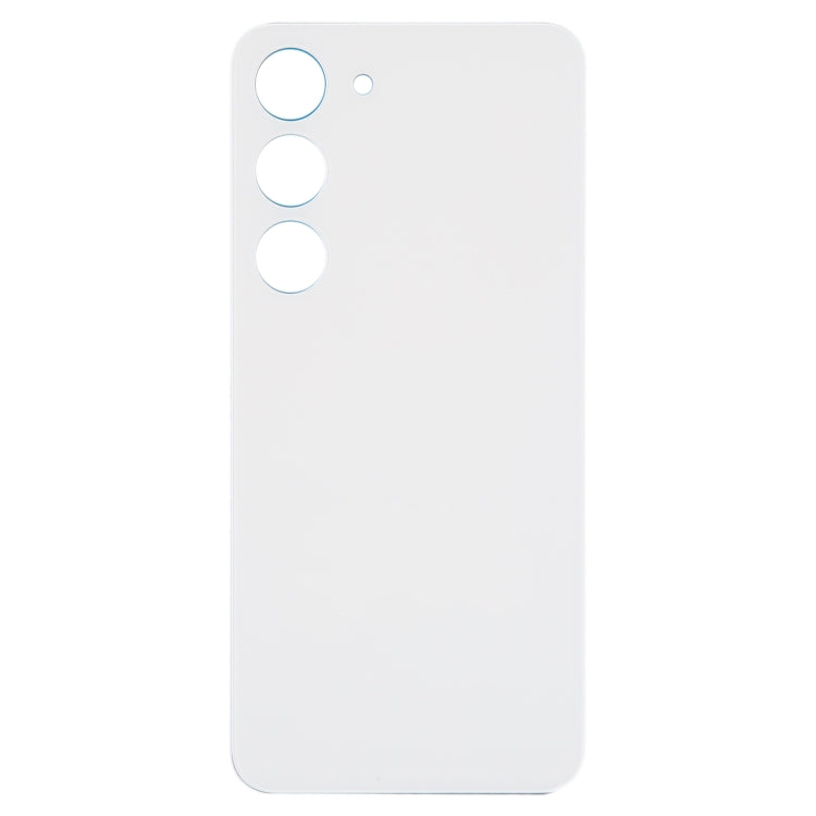 For Samsung Galaxy S23 SM-S911B OEM Glass Battery Back Cover(White)