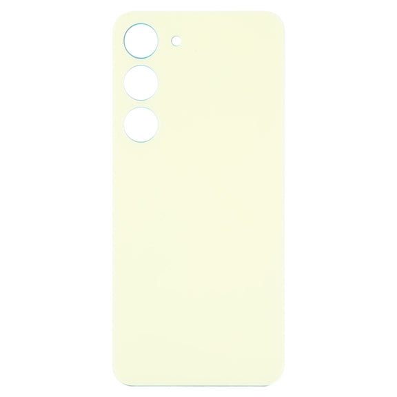 For Samsung Galaxy S23 SM-S911B OEM Glass Battery Back Cover(Yellow)