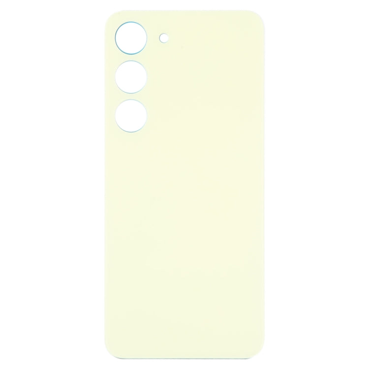 For Samsung Galaxy S23 SM-S911B OEM Glass Battery Back Cover(Yellow)
