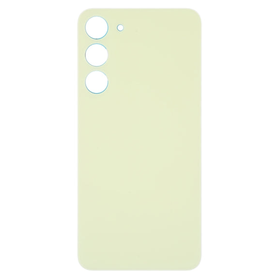 For Samsung Galaxy S23+ SM-S916B OEM Glass Battery Back Cover(Yellow)