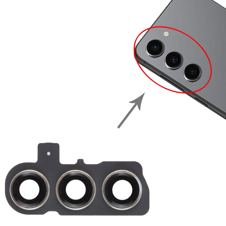 For Samsung Galaxy S23+ SM-S916B Original Camera Lens Cover (Silver)