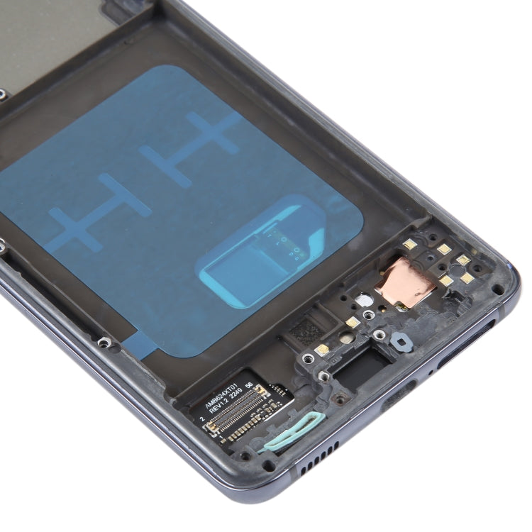 6.2 inch OLED Material LCD Screen for Samsung Galaxy S21 5G SM-G991B Digitizer Full Assembly With Frame (Black)