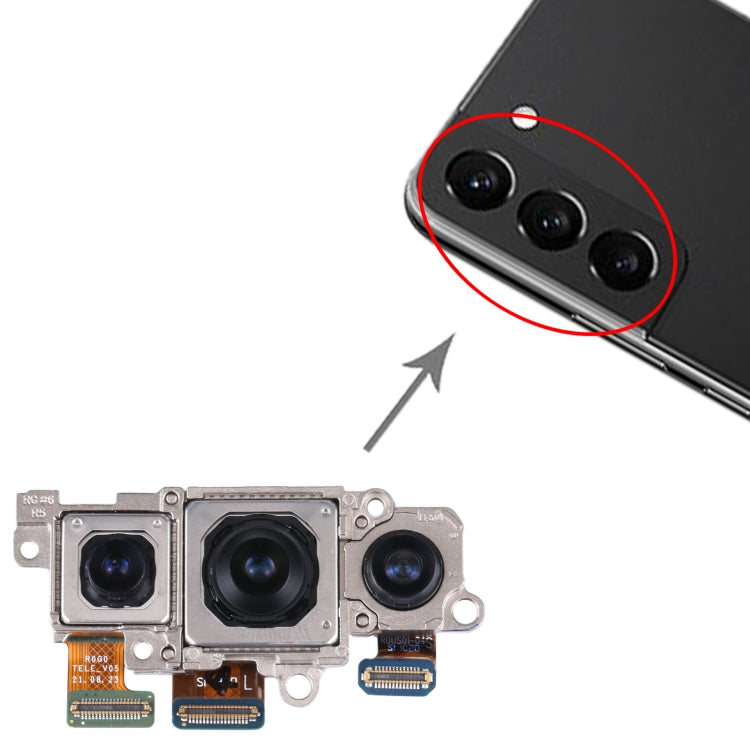 For Samsung Galaxy S22 5G SM-S901B Original Camera Set (Telephoto + Wide + Main Camera) - free shipping - PMc TechLife - Order now!