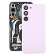 For Samsung Galaxy S23 SM-S911B OEM Glass Battery Back Cover with Camera Lens Cover(Pink) - free shipping - PMc TechLife - Order now!