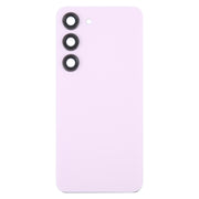 For Samsung Galaxy S23 SM-S911B OEM Glass Battery Back Cover with Camera Lens Cover(Pink)