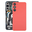 For Samsung Galaxy S23+ SM-S916B OEM Glass Battery Back Cover with Camera Lens Cover(Red) - free shipping - PMc TechLife - Order now!