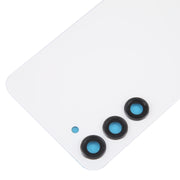 For Samsung Galaxy S23+ SM-S916B OEM Glass Battery Back Cover with Camera Lens Cover(White)