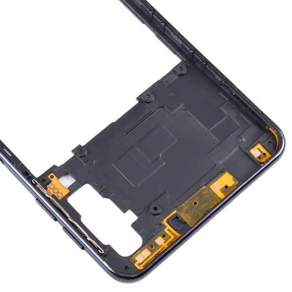 For Samsung Galaxy A7 2018 SM-A750 Middle Frame Bezel Plate (Black)