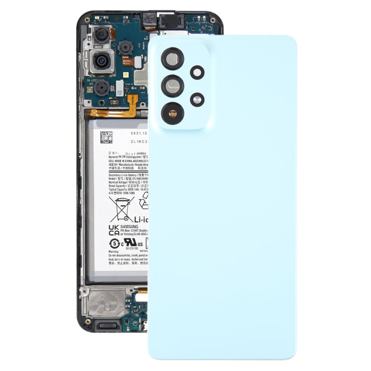 For Samsung Galaxy A73 5G SM-A736B Original Battery Back Cover with Camera Lens Cover(Green) - free shipping - PMc TechLife - Order now!
