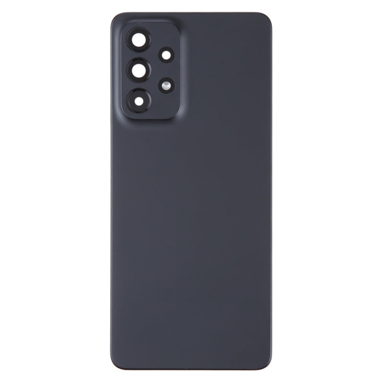 For Samsung Galaxy A53 5G SM-A536B Original Battery Back Cover with Camera Lens Cover(Black)