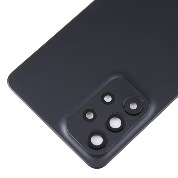 For Samsung Galaxy A53 5G SM-A536B Original Battery Back Cover with Camera Lens Cover(Black)
