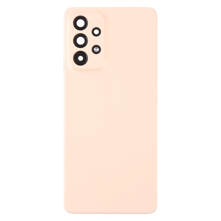 For Samsung Galaxy A53 5G SM-A536B Original Battery Back Cover with Camera Lens Cover(Pink) - free shipping - PMc TechLife - Order now!
