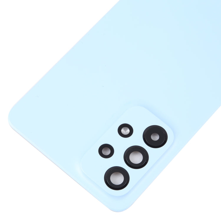 For Samsung Galaxy A53 5G SM-A536B Original Battery Back Cover with Camera Lens Cover(Blue)