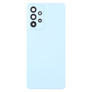 For Samsung Galaxy A33 5G SM-A336B Original Battery Back Cover with Camera Lens Cover(Blue)