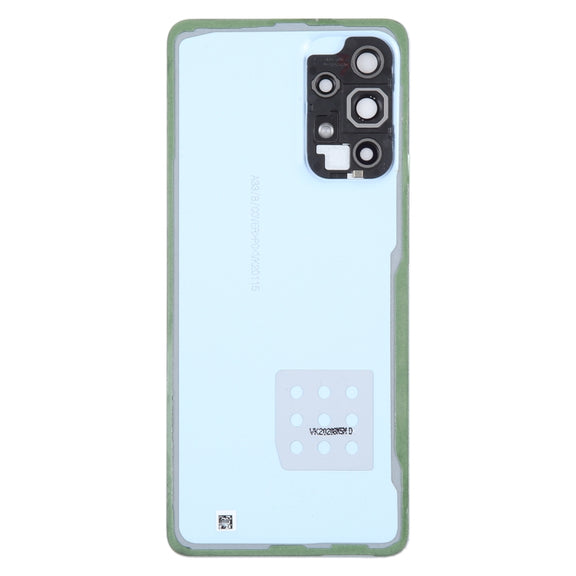 For Samsung Galaxy A33 5G SM-A336B Original Battery Back Cover with Camera Lens Cover(Blue)