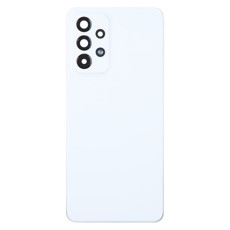 For Samsung Galaxy A33 5G SM-A336B Original Battery Back Cover with Camera Lens Cover(White)