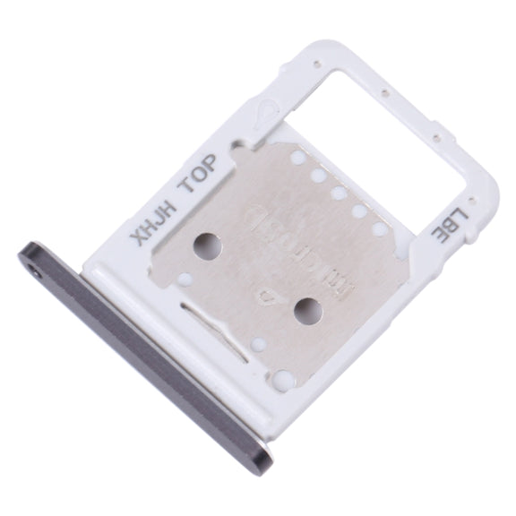 For Samsung Galaxy Tab S8+ SM-X800 Original SIM Card Tray + Micro SD Card Tray (Black)