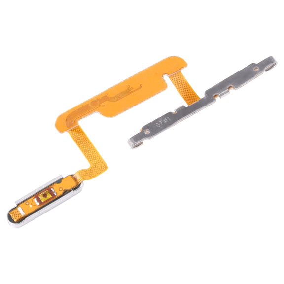 For Samsung Galaxy Tab S7 SM-T870 Original Power Button & Volume Button Flex Cable (Silver)