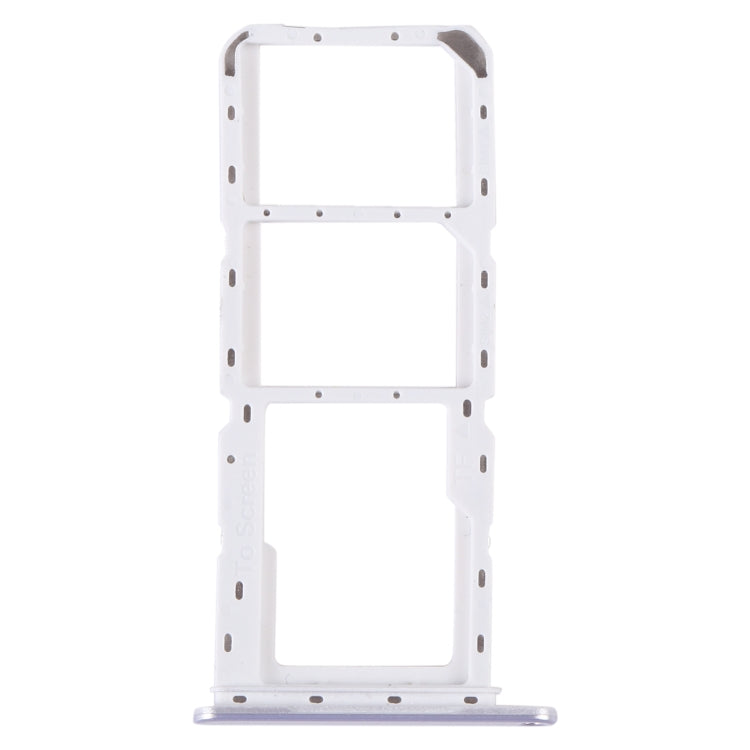 For Samsung Galaxy A14 4G SM-A145P Original SIM Card Tray + SIM Card Tray + Micro SD Card Tray (Silver) - free shipping - PMc TechLife - Order now!