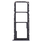For Samsung Galaxy A22 5G SM-A226B Original SIM Card Tray + SIM Card Tray + Micro SD Card Tray (Black)