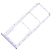 For Samsung Galaxy A22 5G SM-A226B Original SIM Card Tray + SIM Card Tray + Micro SD Card Tray (Purple)