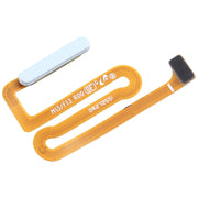 For Samsung Galaxy M13 SM-M135F Original Fingerprint Sensor Flex Cable (Blue)