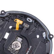 Original Back Cover With Heart Rate Sensor + Wireless Charging Module For Samsung Galaxy Watch 3 45mm SM-R840 (Black)
