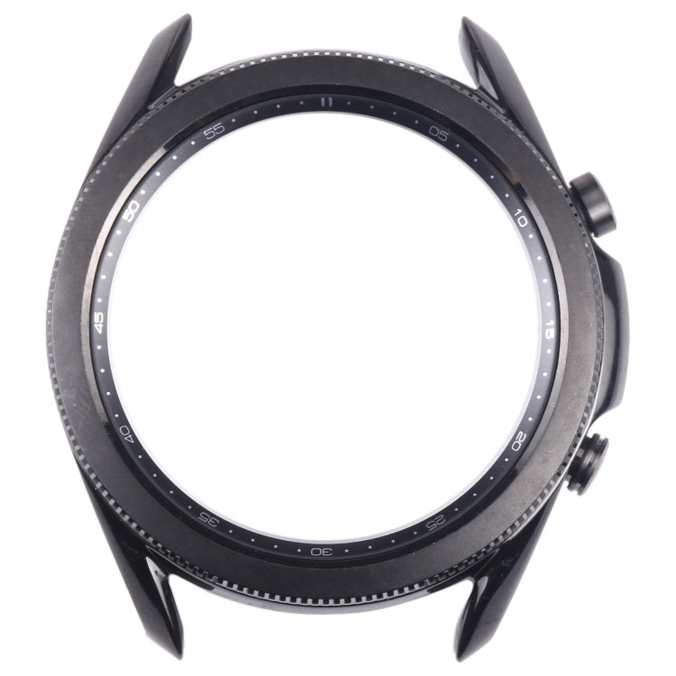 Original LCD Screen Frame Bezel Plate For Samsung Galaxy Watch 3 45mm SM-R840 (Black)