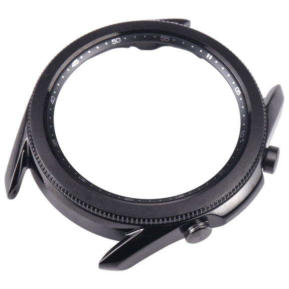 Original LCD Screen Frame Bezel Plate For Samsung Galaxy Watch 3 45mm SM-R840 (Black)