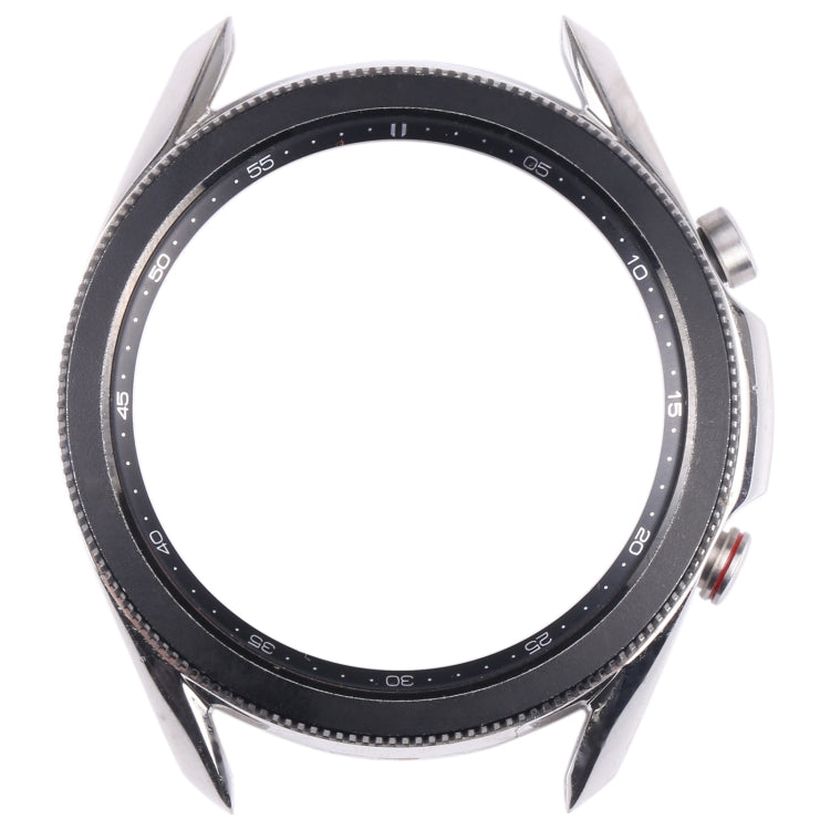 Original LCD Screen Frame Bezel Plate For Samsung Galaxy Watch 3 45mm SM-R840 (Silver)
