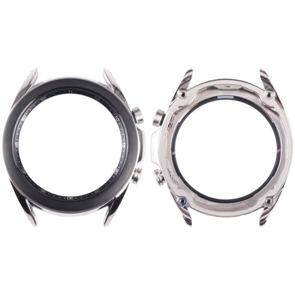 Original LCD Screen Frame Bezel Plate For Samsung Galaxy Watch 3 41mm SM-R850 (Silver)